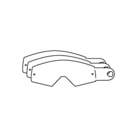 Racing Goggles Tear Off´s (12pcs) 3PW1928400/10